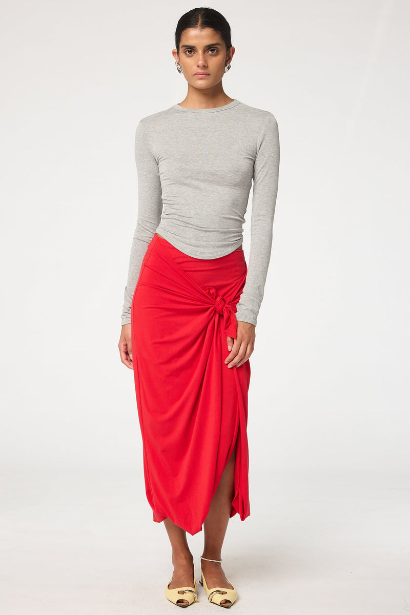 Biddy Skirt - Red | The Line By K – The Line by K