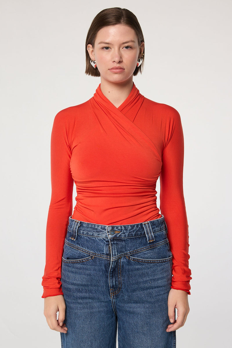 トップス tanlim Felix Top - Persimmon | The Line by K