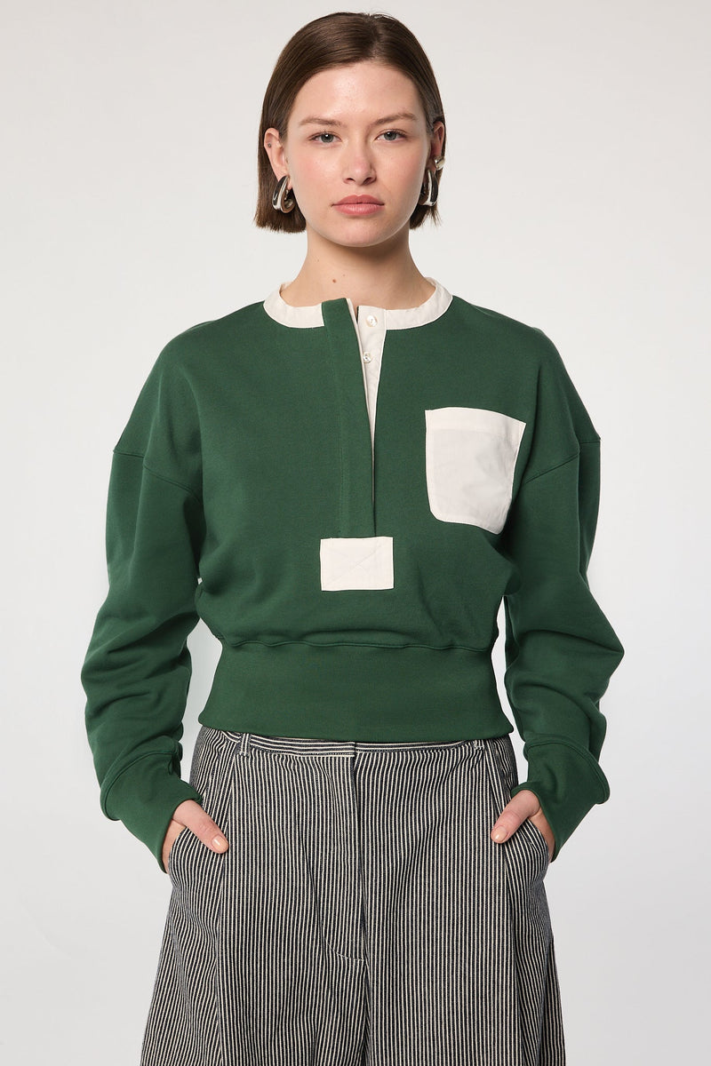 parker-sweatshirt-hunter-green