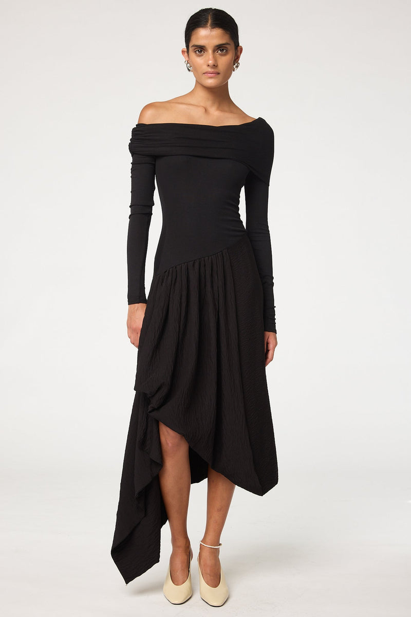 Vasco Dress - Black | The Line by K