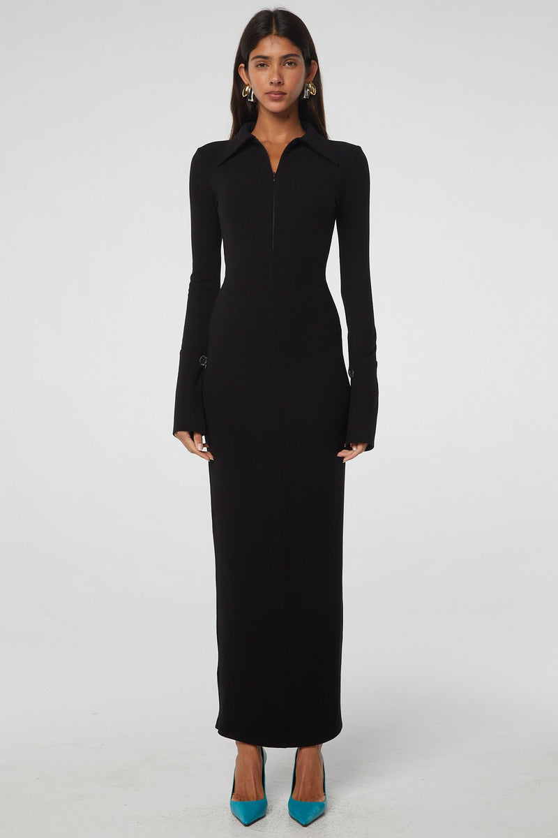 The Line By K Candela Maxi Dress in Black - size M The Line By K Candela Maxi Dress in Black - size M