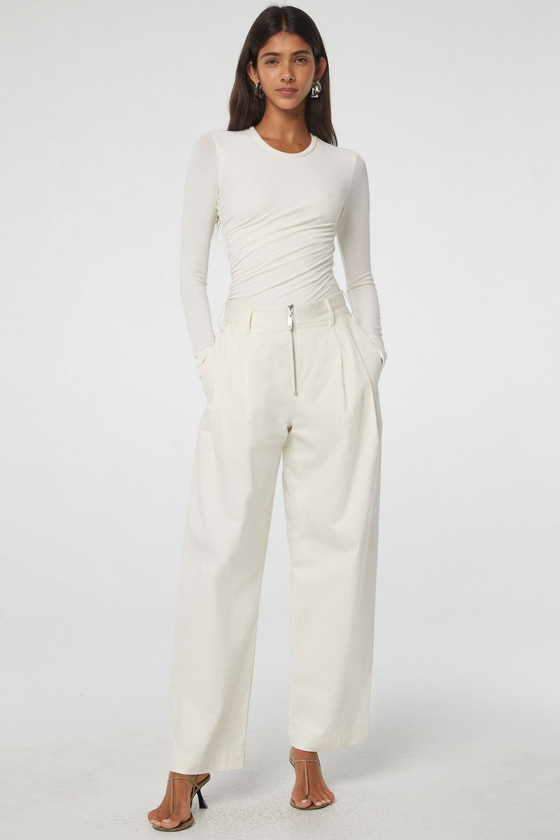 Otto Pant - White | The Line by K | T-Shirts