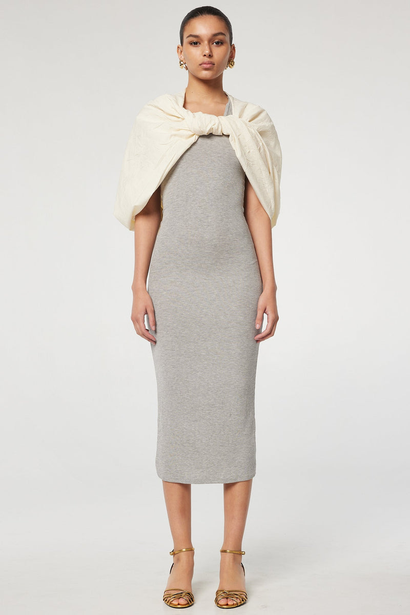 Sophie Racerback Tank Dress - Heather Grey | The Line by K