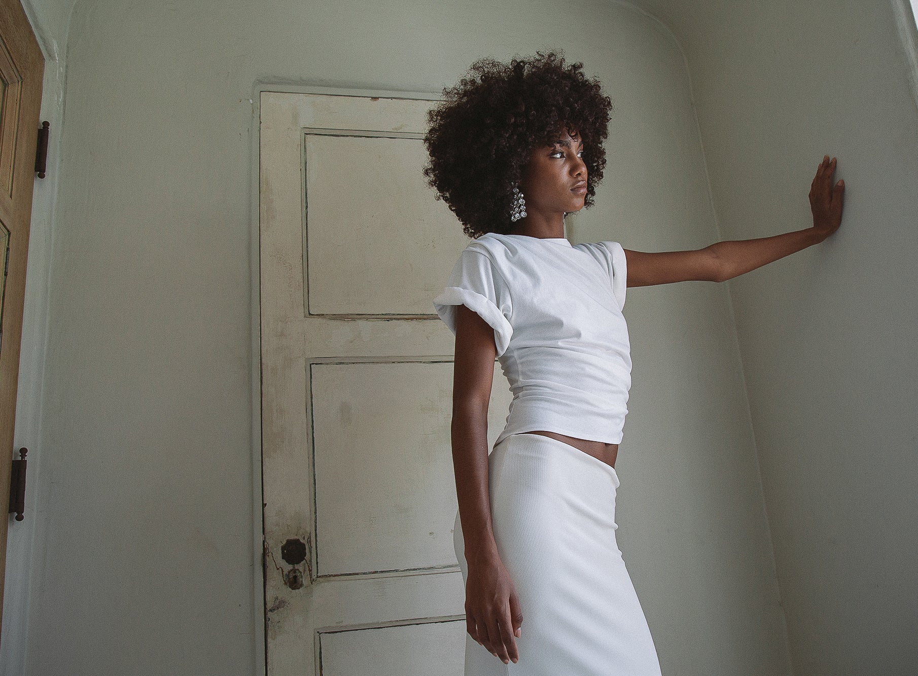 piece of white linen dress White Linen Wedding Dress, Gauze Linen Dress 'Cecilia'