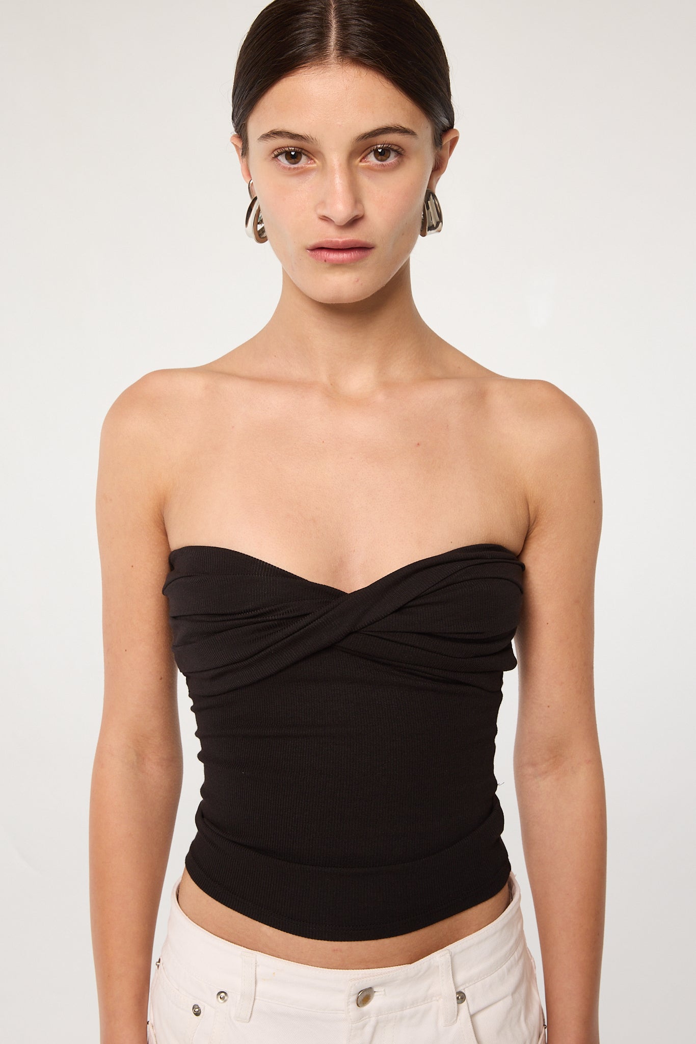 Izzy Tube Top - Black | The Line by K