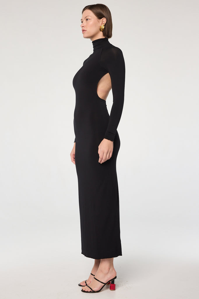 The Line by K Lenny Dress in Black - Size L The Line by K Lenny Dress in Black - Size L