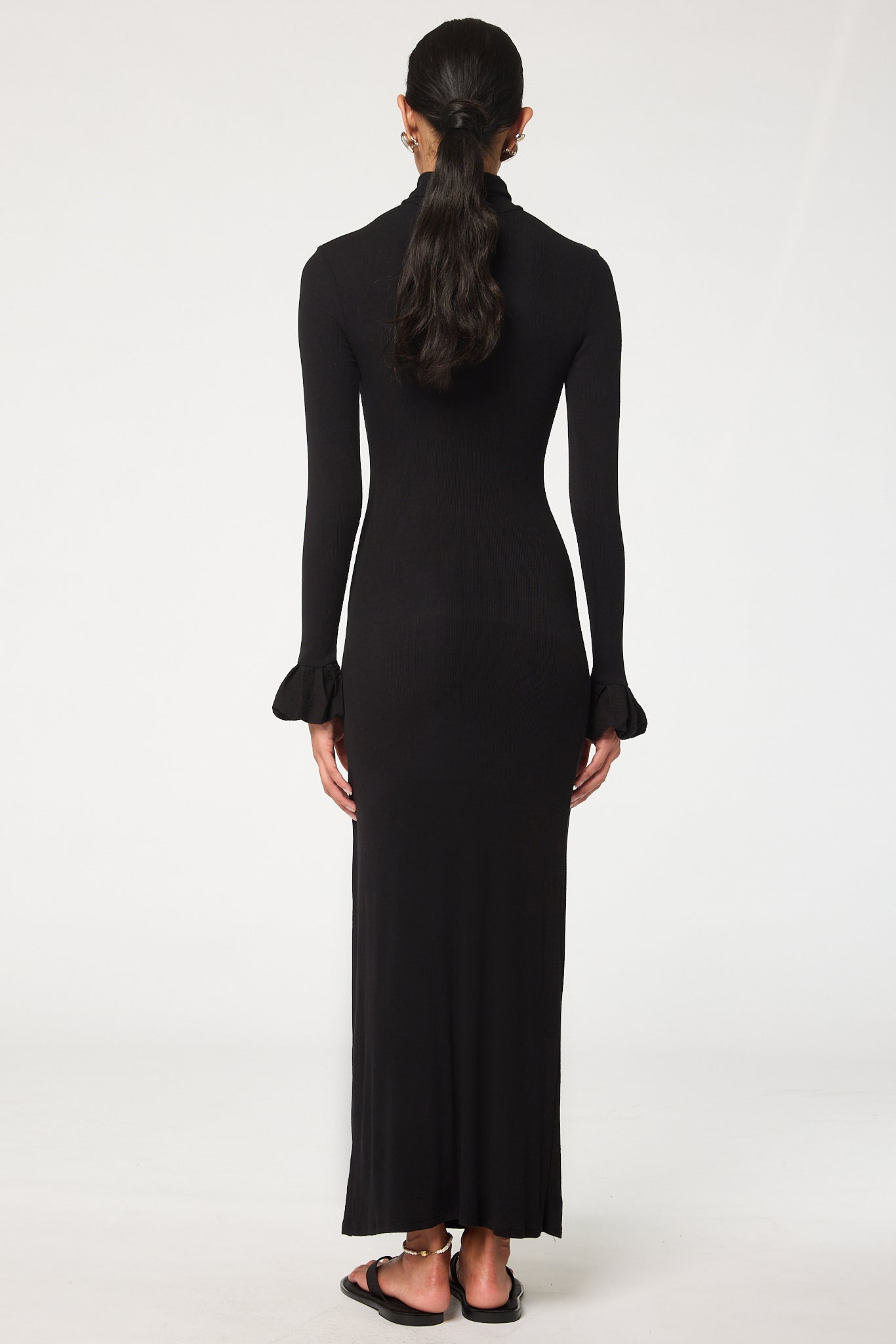 Valentina Dress - Black | The Line by K