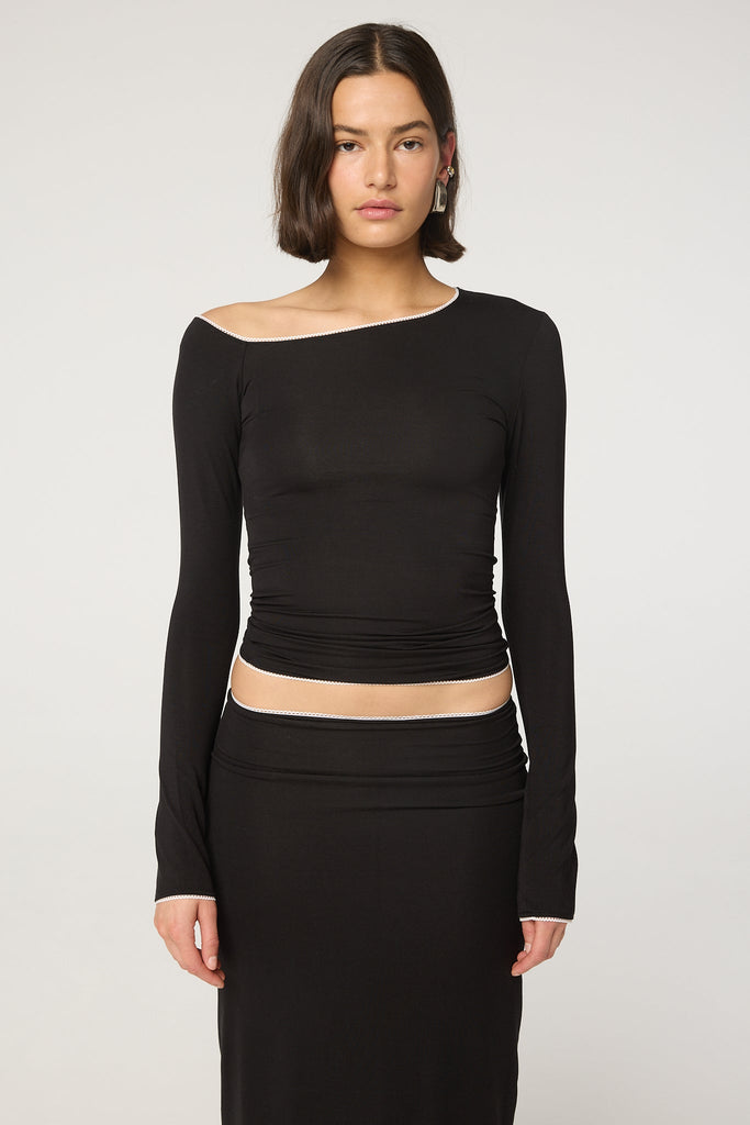 ADRIRA TOP BLACK - The Line by K