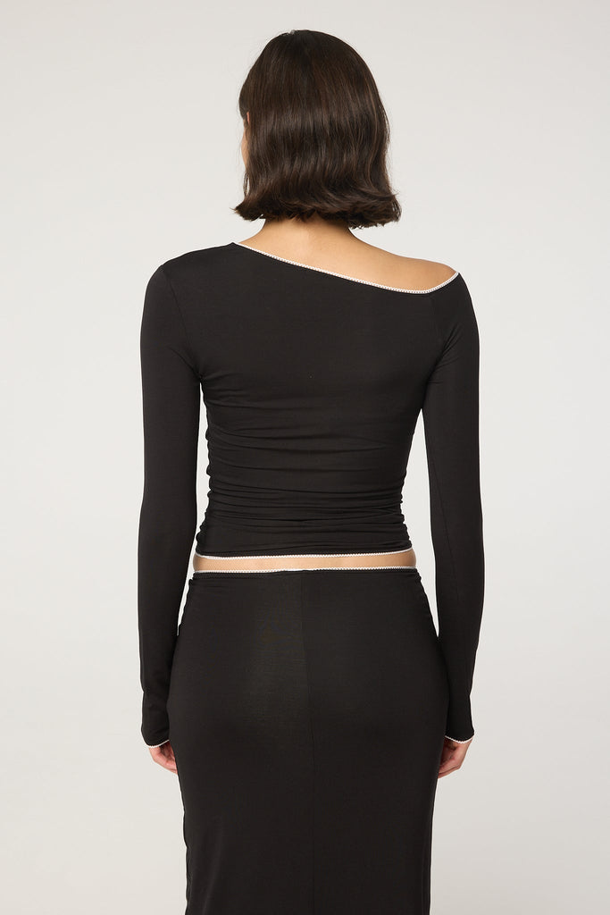 ADRIRA TOP BLACK - The Line by K
