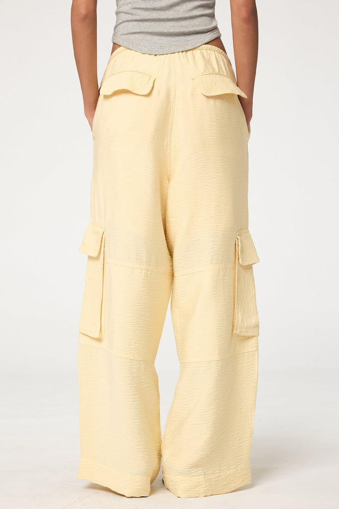 ARCHIE CARGO PANT BUTTERCREAM - The Line by K