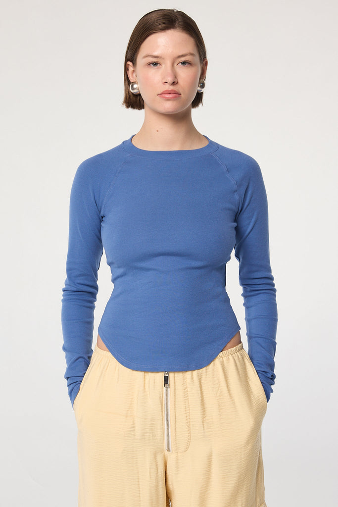 ARELI T - SHIRT FRENCH BLUE - The Line by K