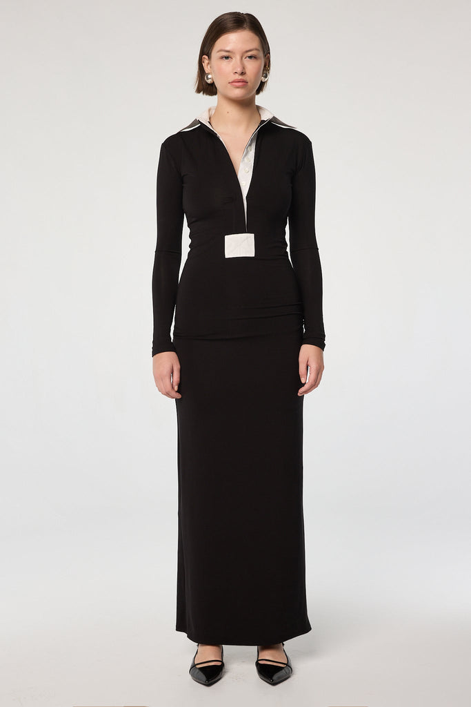 BABIL DRESS BLACK - The Line by K