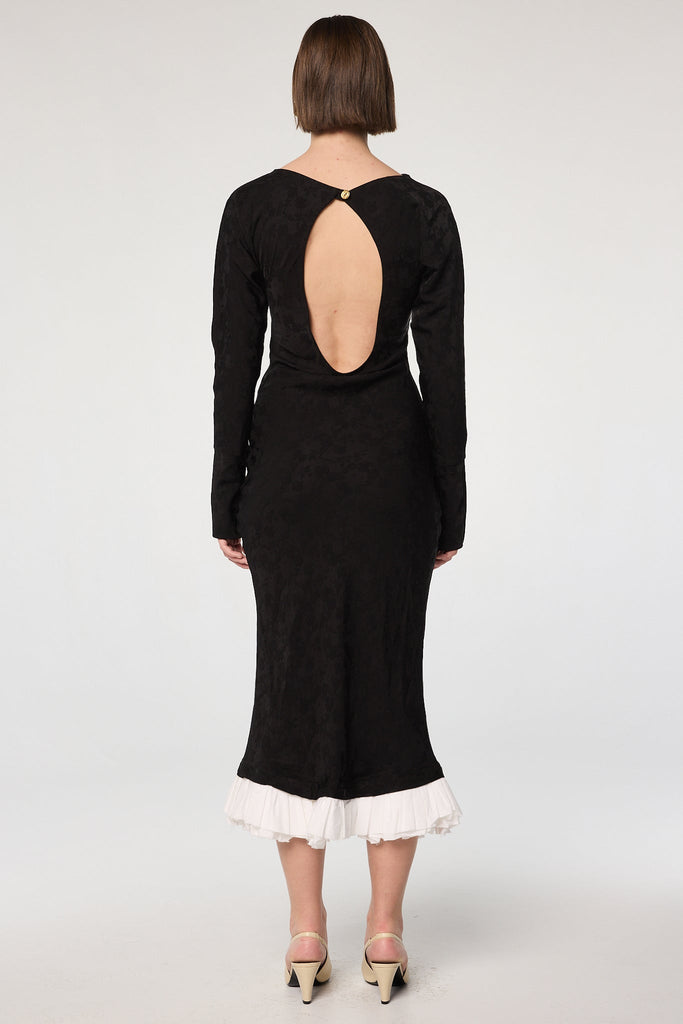 BELLAMY DRESS BLACK - The Line by K