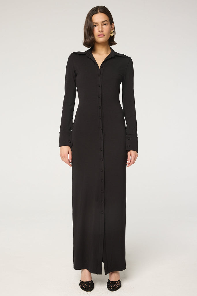 BEXLEY DRESS BLACK - The Line by K