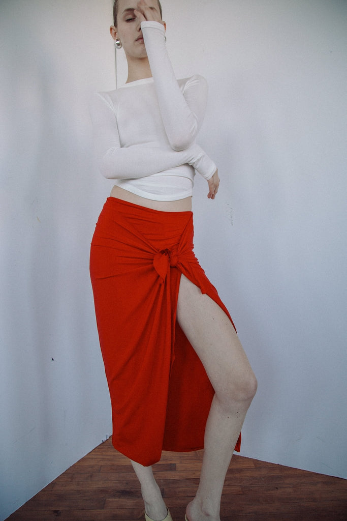 BIDDY SKIRT RED - The Line by K