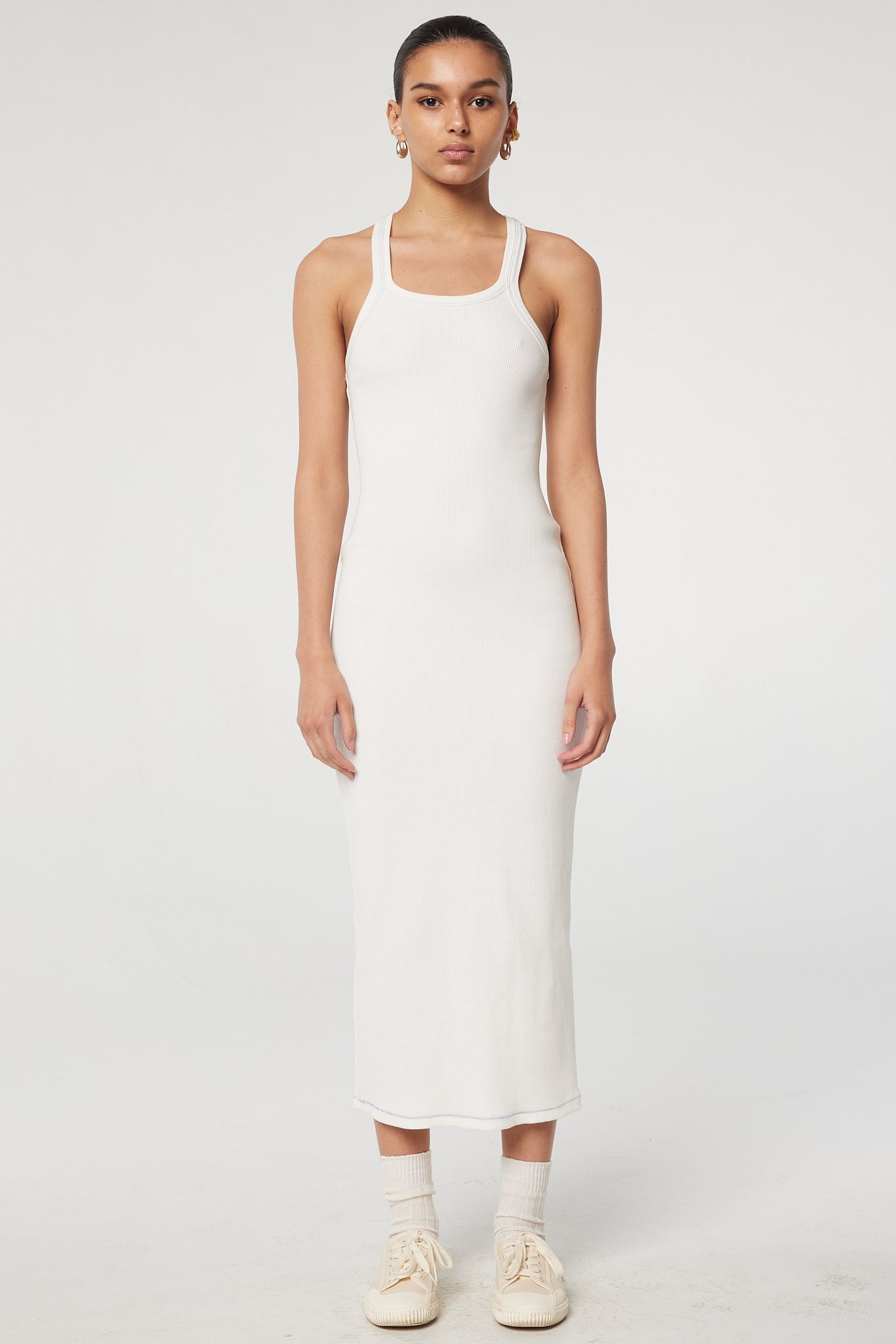 Cedella Maxi Dress | Color: White | Size M | The Line By K Cedella Maxi Dress | Color: White | Size M | The Line By K