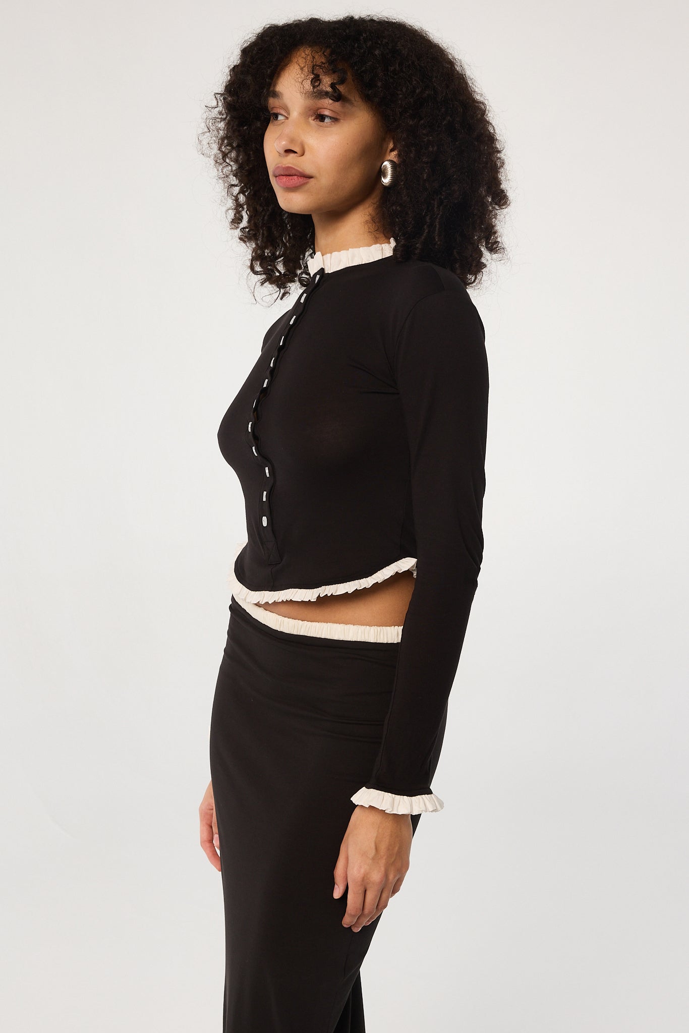 Dolino Top - Black | The Line by K