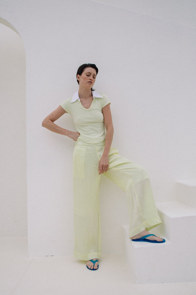 EITAN TOP BABY YELLOW - The Line by K