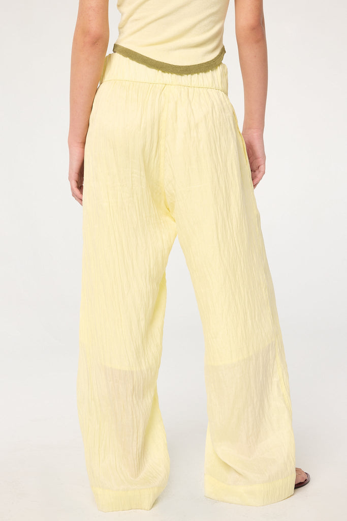ESSEX TROUSER BABY YELLOW - The Line by K
