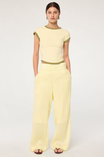 ESSEX TROUSER BABY YELLOW - The Line by K