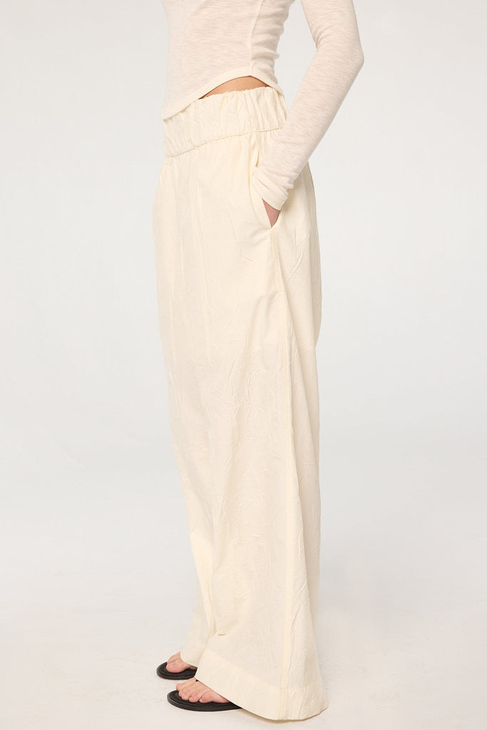 ESSEX TROUSER VANILLA - The Line by K