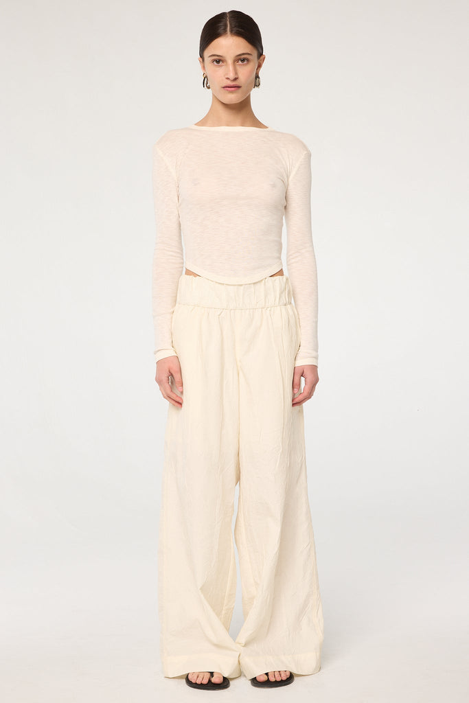 ESSEX TROUSER VANILLA - The Line by K