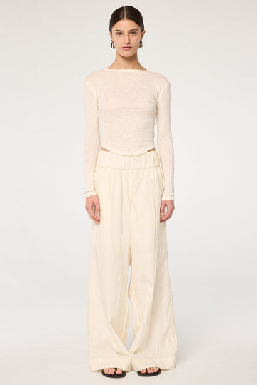 ESSEX TROUSER VANILLA - The Line by K