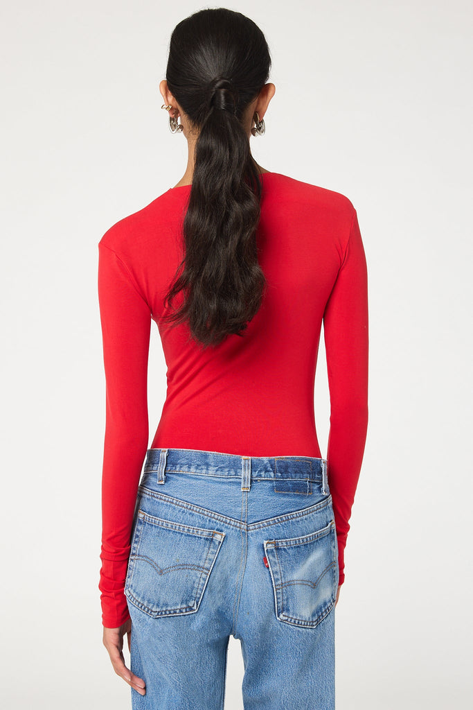 GRETA BODYSUIT RED - The Line by K