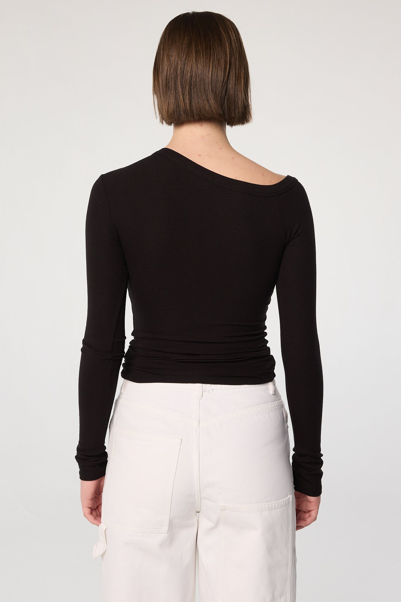 Harley Henley Top - Black | The Line by K