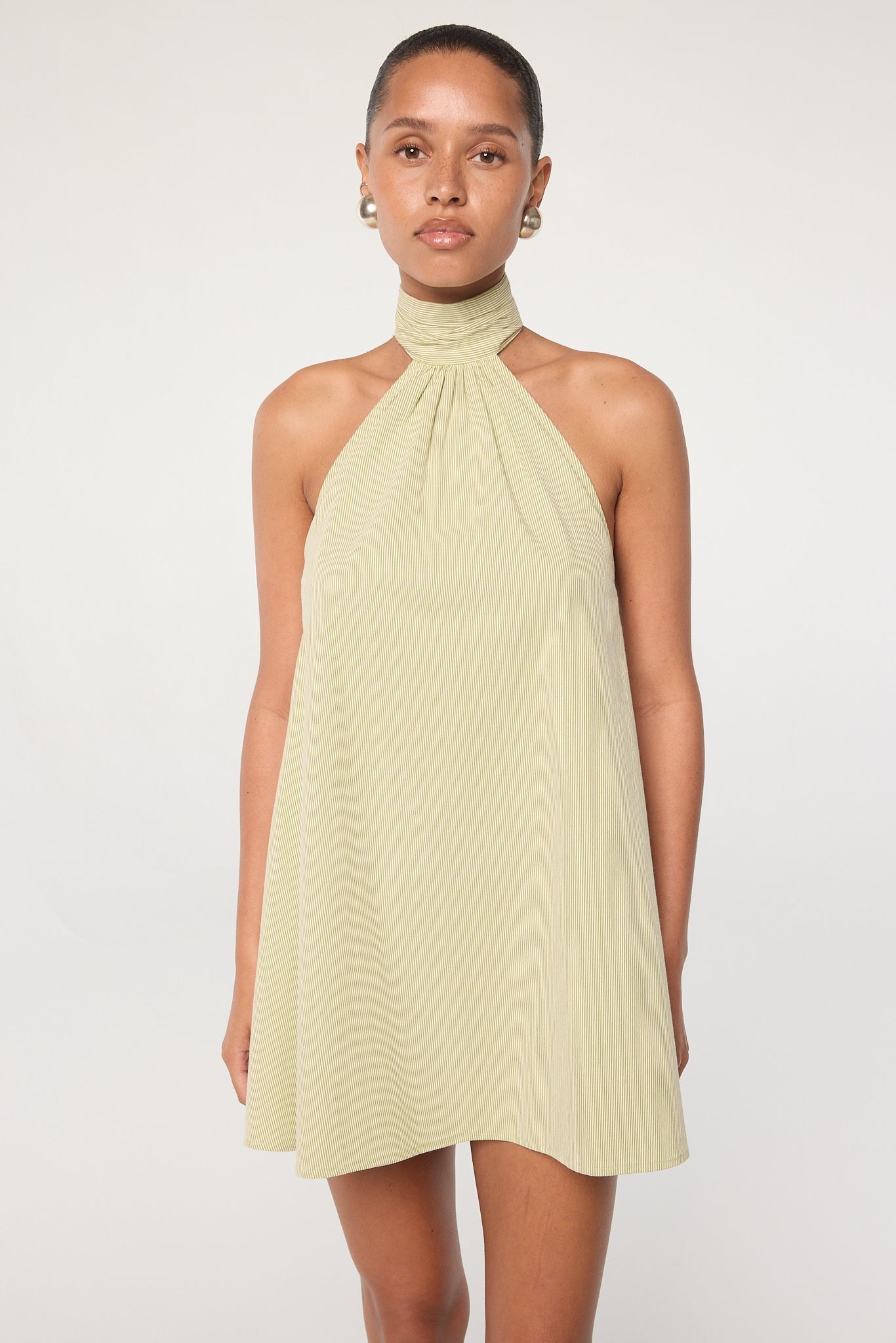 the line by k kaito dress The Line by K Kaito Mini Dress in Green