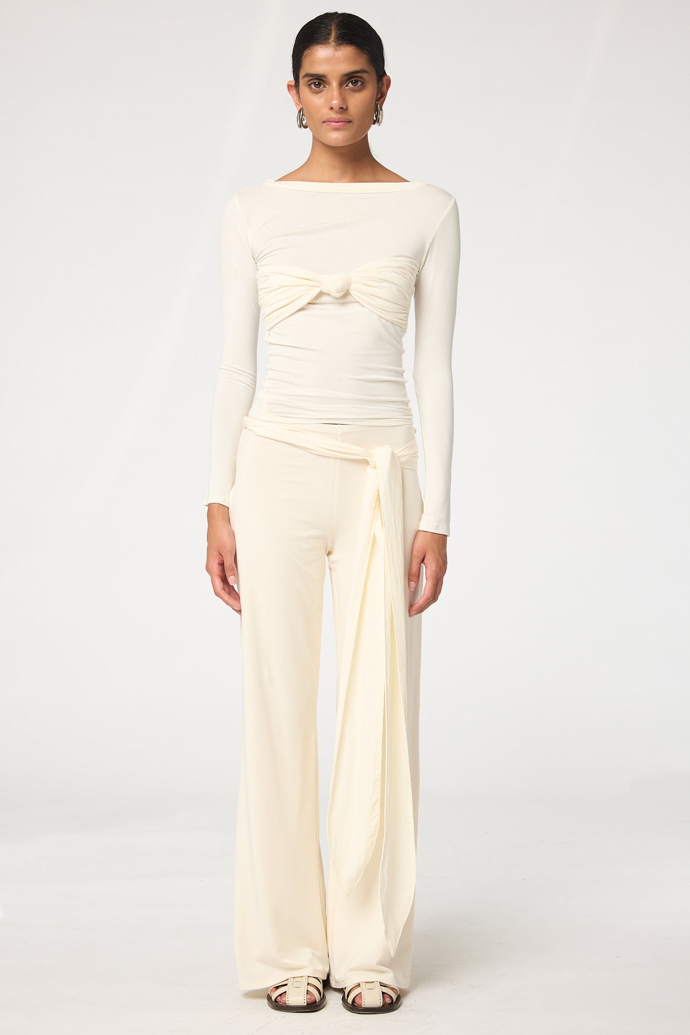 Lavi T-Shirt - White | The Line by K