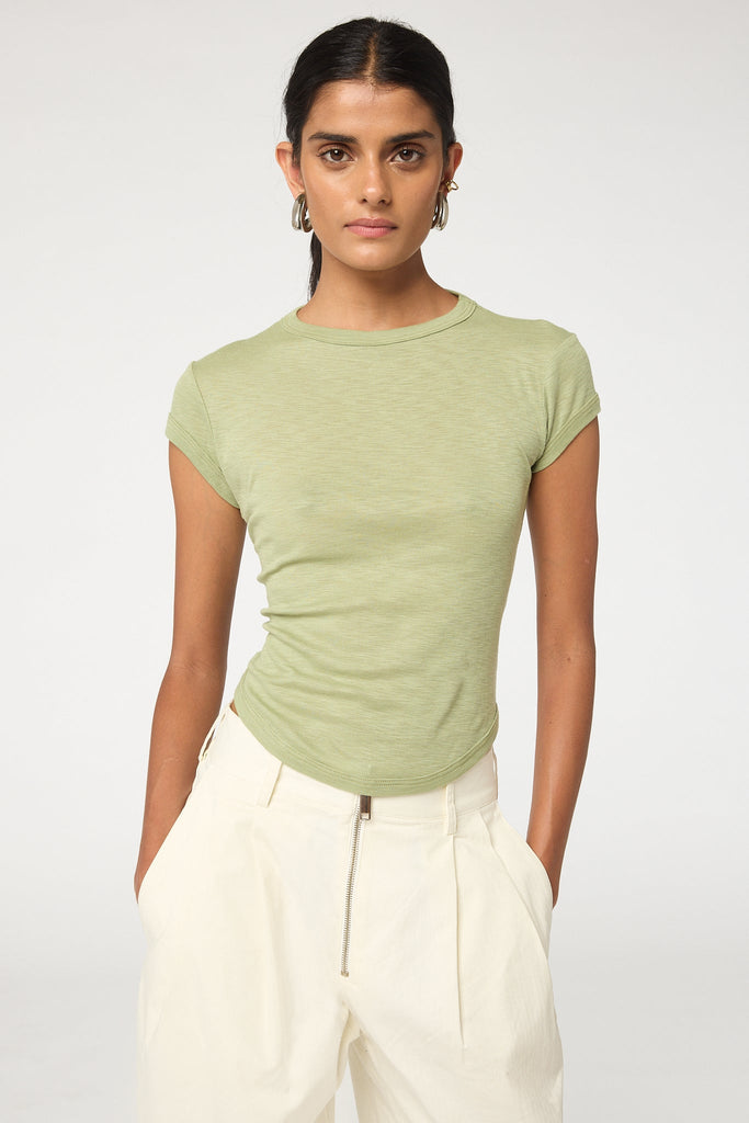 LAVI T - SHIRT PISTACHIO - The Line by K