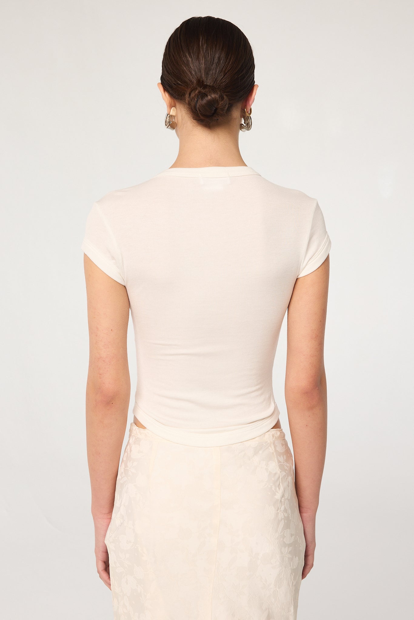 Lavi T-Shirt - White | The Line by K