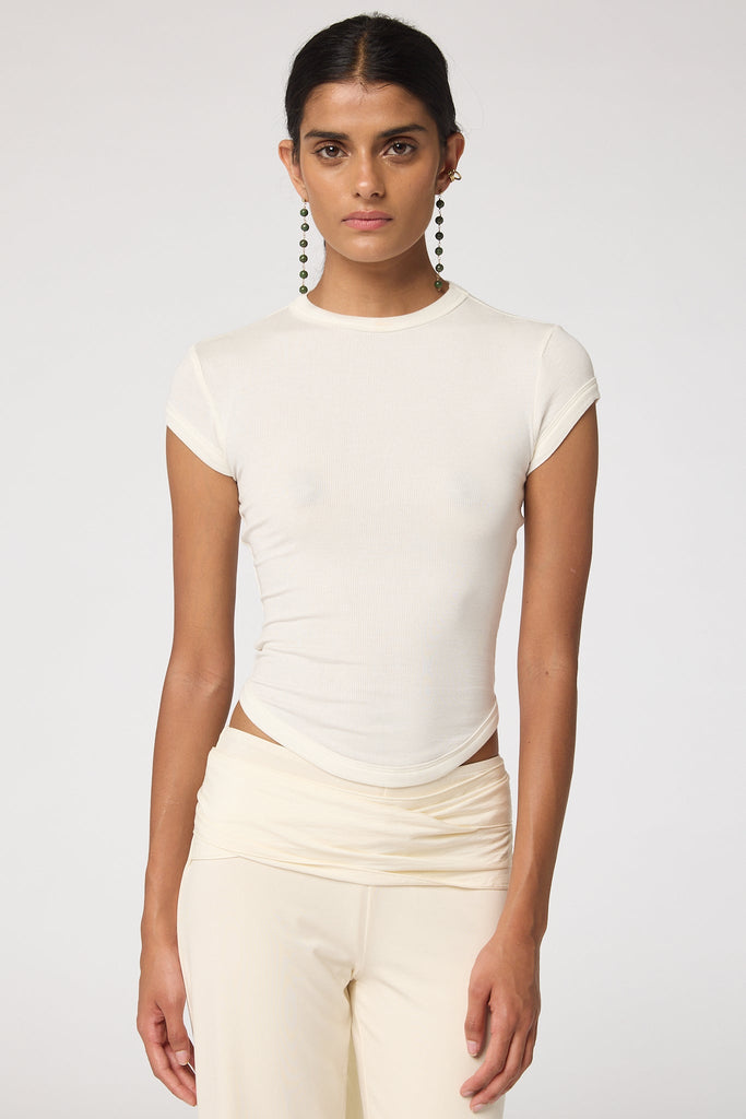 LAVI T - SHIRT WHITE - The Line by K