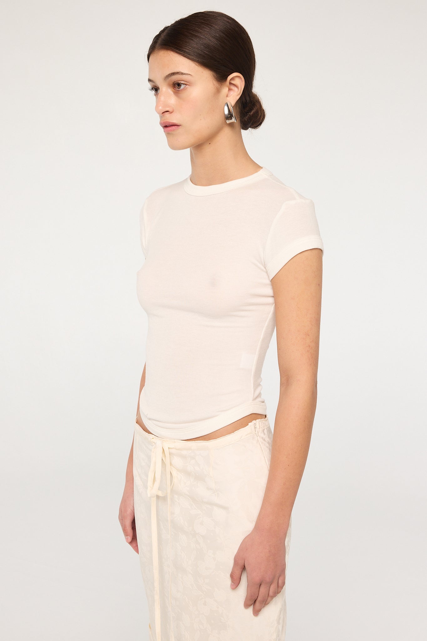 Lavi T-Shirt - White | The Line by K