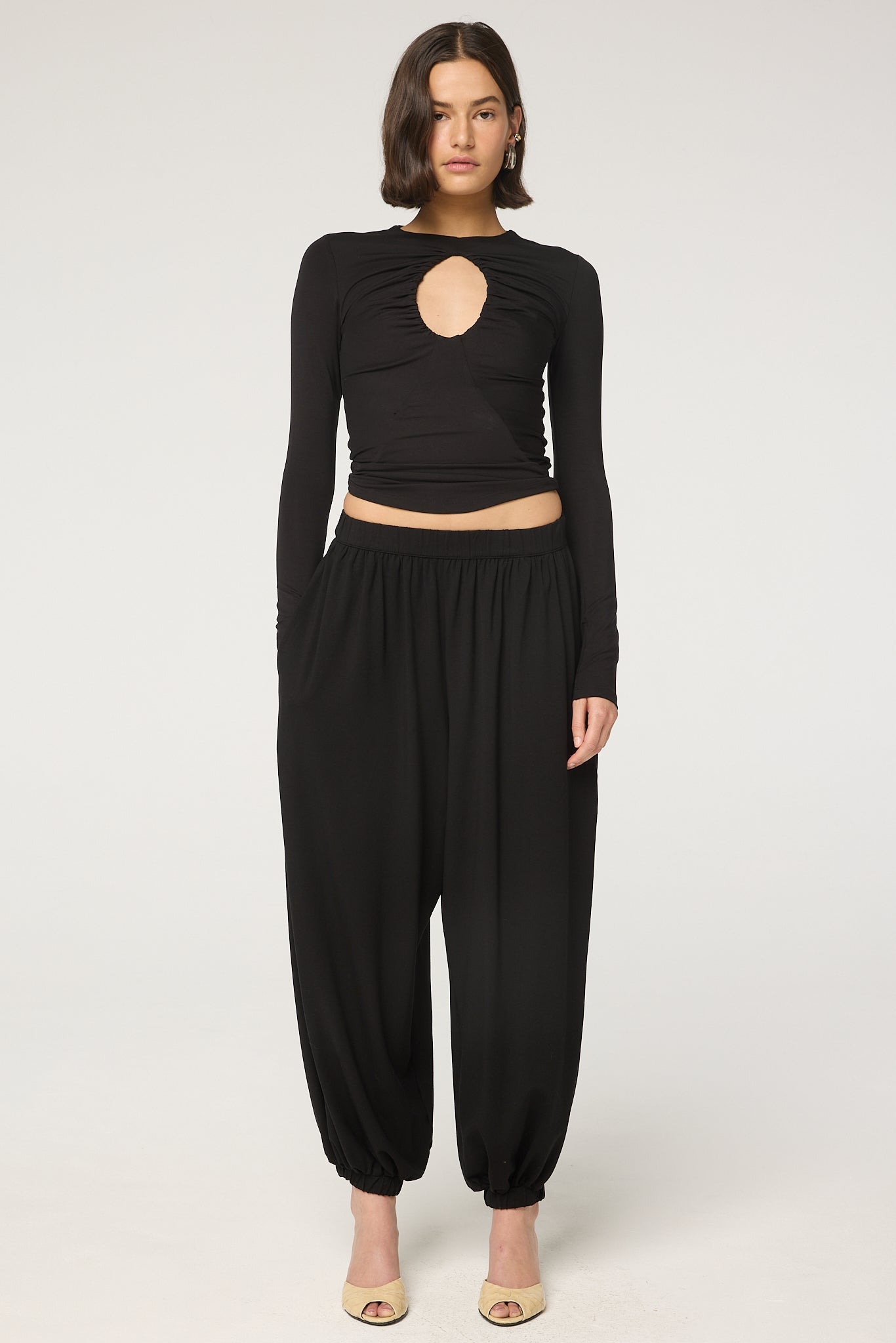 kimilynn Louis Genie Pant - Black | The Line by K