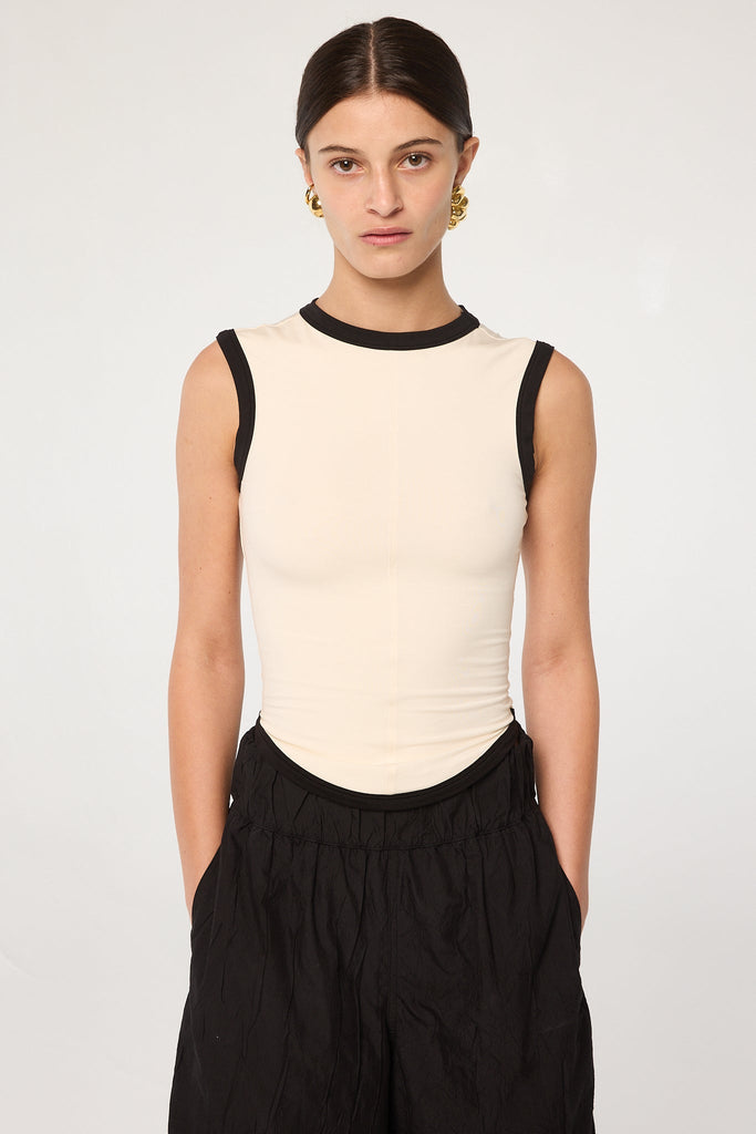 MARTINE TANK TOP VANILLA - The Line by K