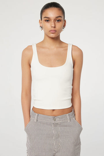 QUIM TOP WHITE - The Line by K