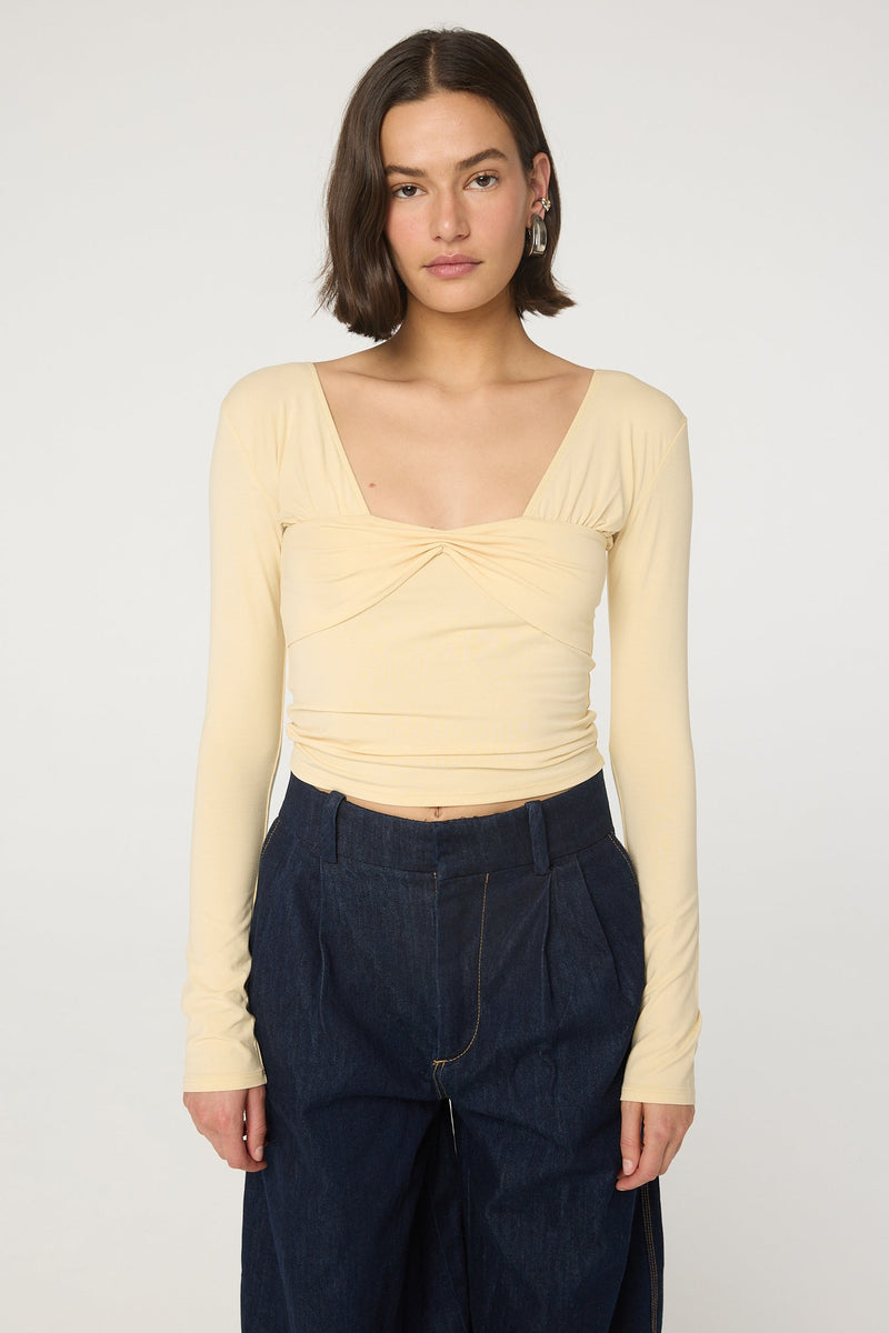 Rian Top - Buttercream | The Line by K