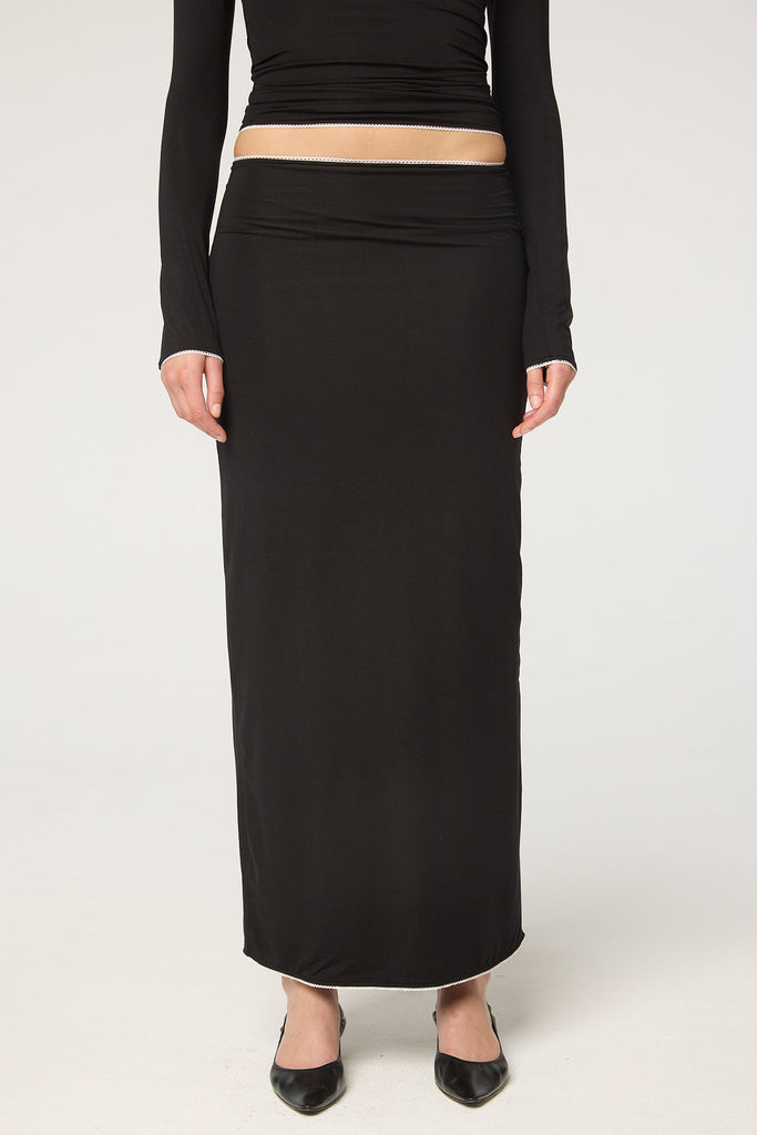 SOLENE SKIRT BLACK - The Line by K