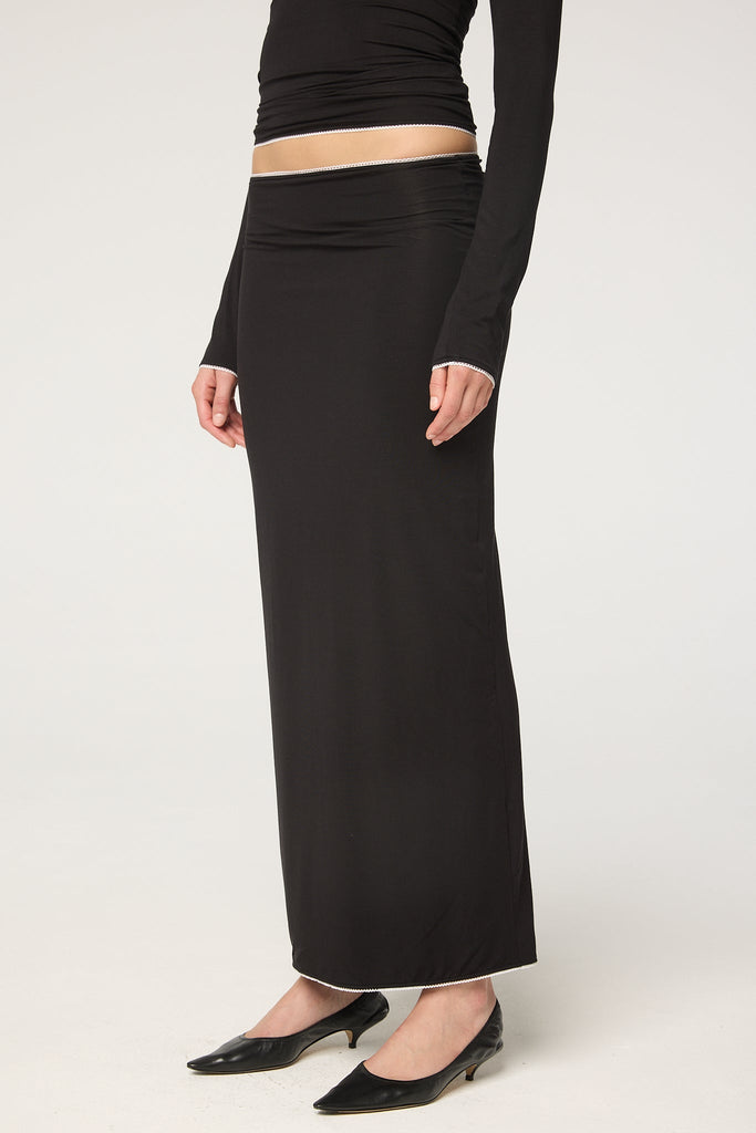 SOLENE SKIRT BLACK - The Line by K