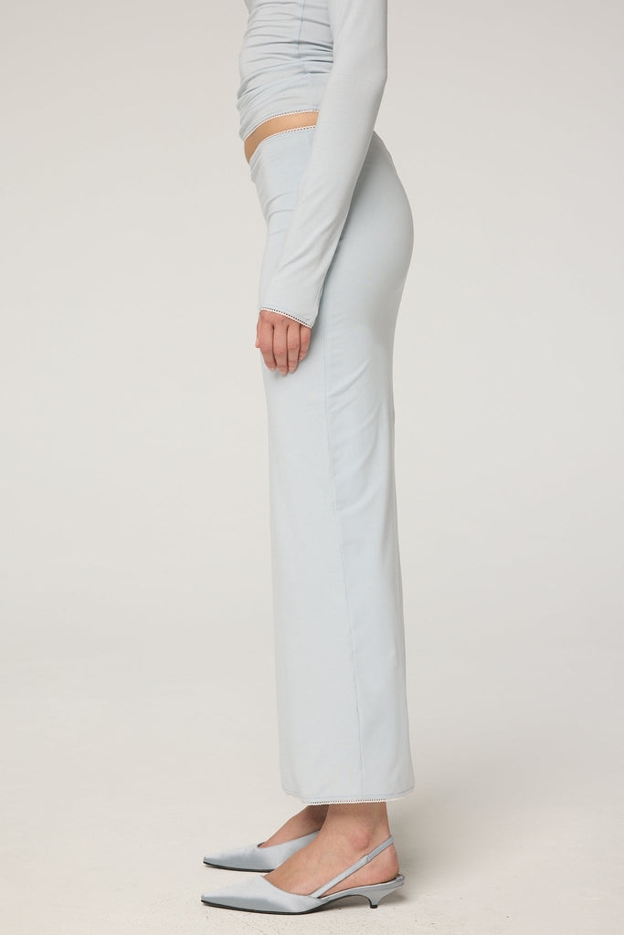 SOLENE SKIRT POWDER BLUE - The Line by K