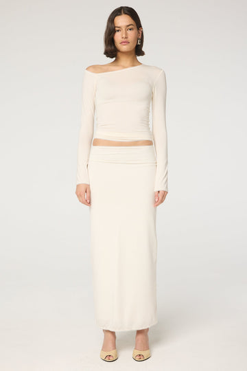 SOLENE SKIRT VANILLA - The Line by K