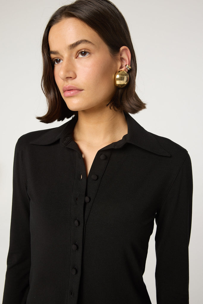 SPAZZI TOP BLACK - The Line by K