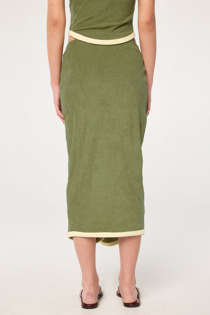 STAV SKIRT KHAKI GREEN - The Line by K