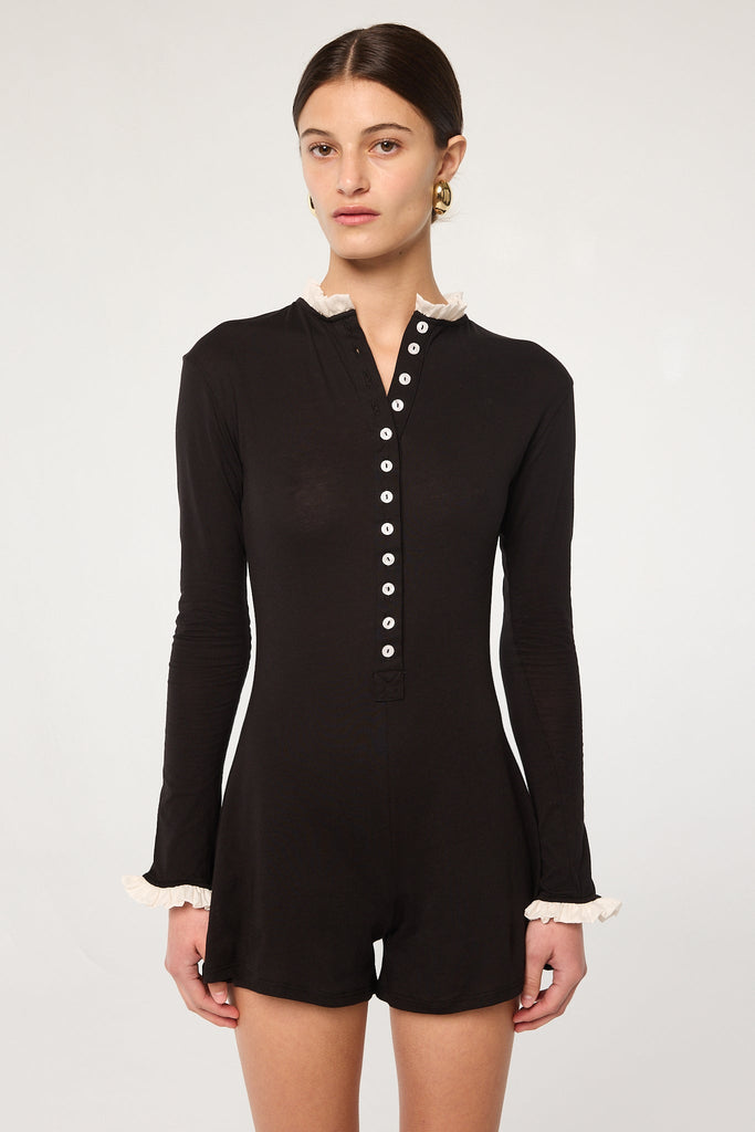 TAMAR JUMPSUIT BLACK - The Line by K