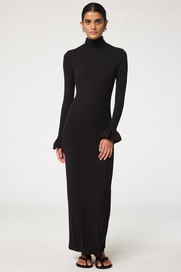 VALENTINA DRESS BLACK - The Line by K