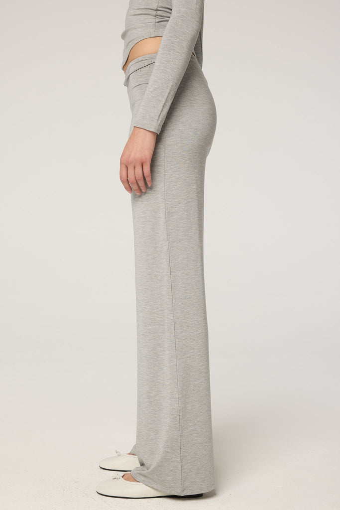 WOODLEY PANT HEATHER GREY - The Line by K
