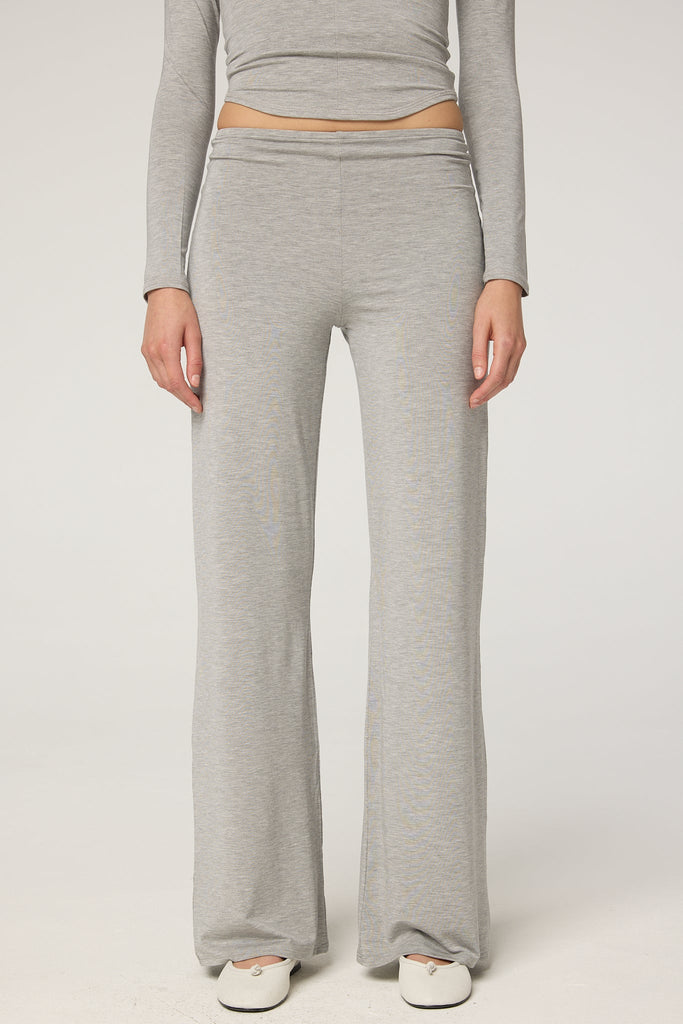 WOODLEY PANT HEATHER GREY - The Line by K
