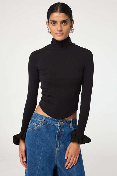 Wyatt Top - Black | The Line by K